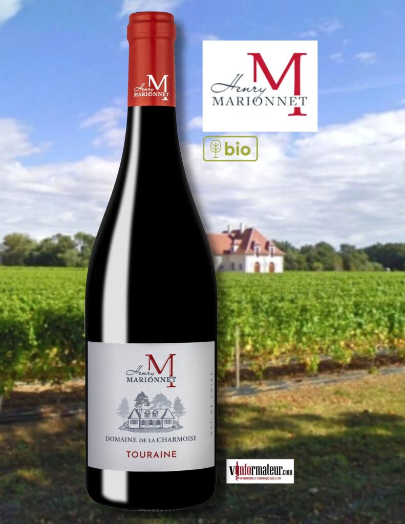 Henry Marionnet, Domaine de la Charmoise, Gamay, vin rouge bio, 2024 bouteille