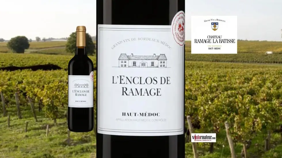 L’Enclos de Ramage 2020 : l’élégance du Médoc à prix doux