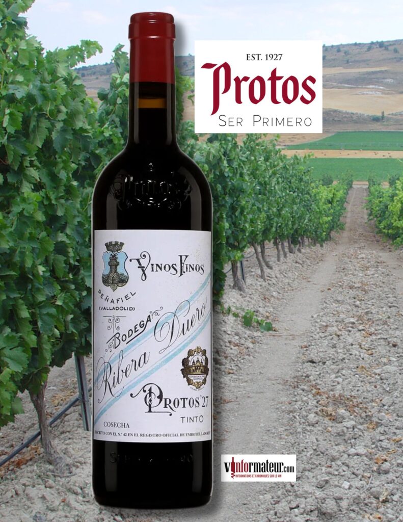 Protos, 27, Espagne, Ribera del Duero DO, vin rouge, 2022 bouteille
