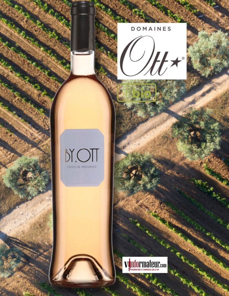 By Ott, Domaine Ott, France, AOC Côtes de Provence, vin rosé bio, 2024 bouteille
