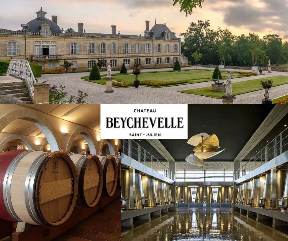 Château Beychevelle : chai et vignobles