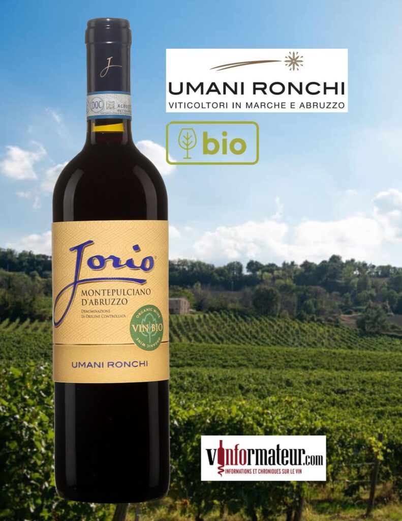 Umani Ronchi, Jorio, Montepulciano d’Abruzzo DOC, 2022 bouteille
