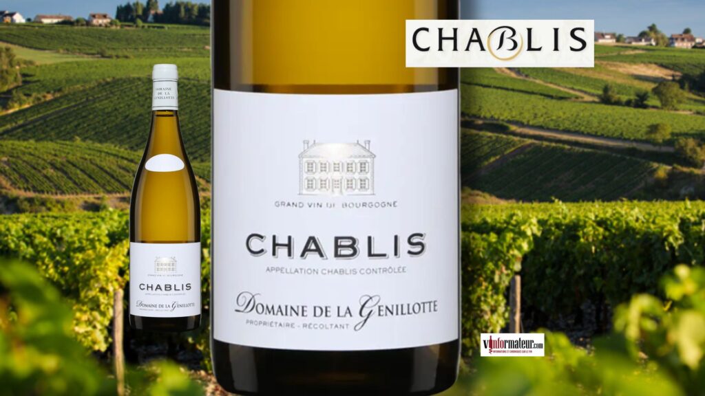 La Pureté cristalline du Chablis. Domaine de la Genillotte, 2023.