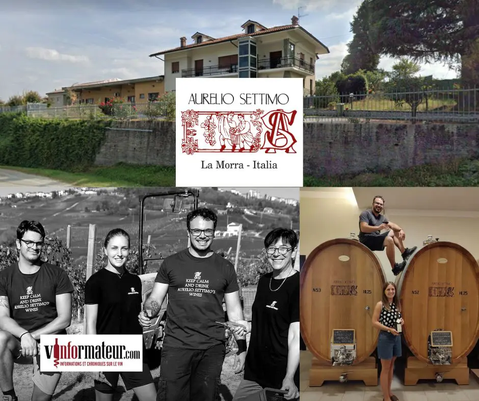 Aurelio Settimo: chai et vignobles