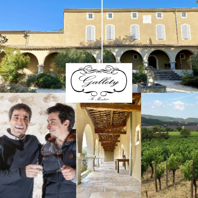 Domaine Gallety: Alain et David-Alexandre Gallety, chai, vignobles