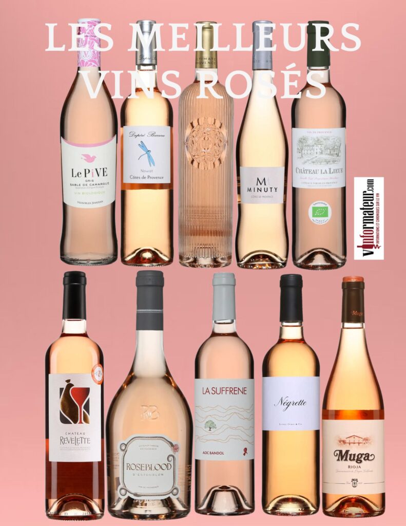 Meilleurs vins rosés juin 2026