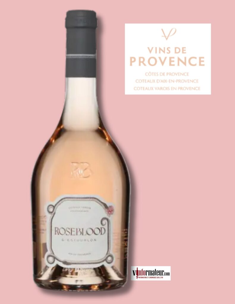 Roseblood d’Estoublon, Coteaux de Varois en Provence, rosé, 2025 bouteille