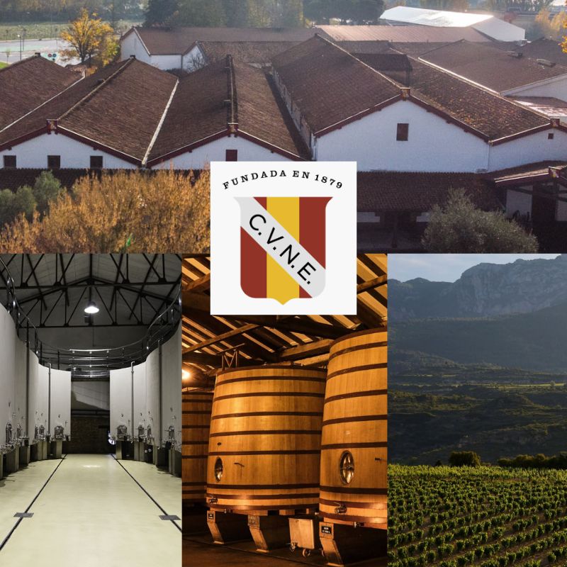 Compañía Vinícola del Norte de España (C.V.N.E.): chai et vignobles