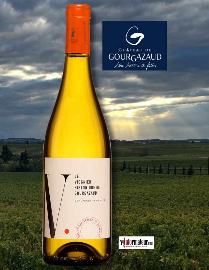Le Viognier Historique de Gourgazaud, Château de Gourgazaud, France, Languedoc-Roussillon, IGP Oc, vin blanc, 2024 bouteille