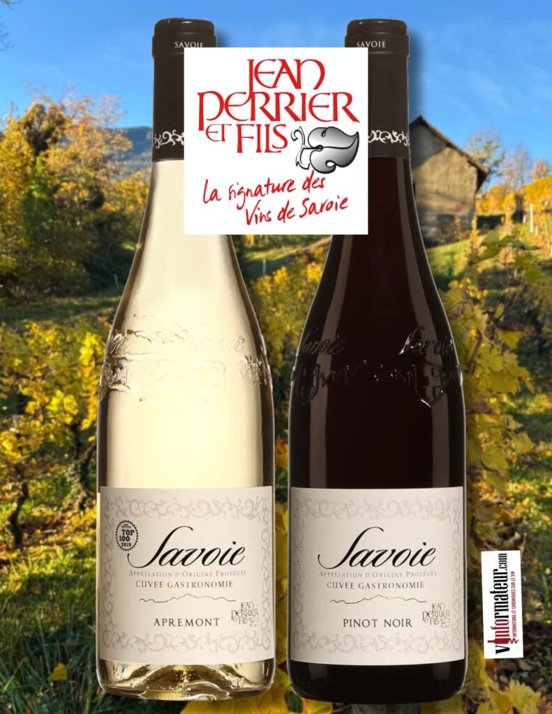 Deux vins de Savoie Jean Perrier & Fils 2025 bouteilles