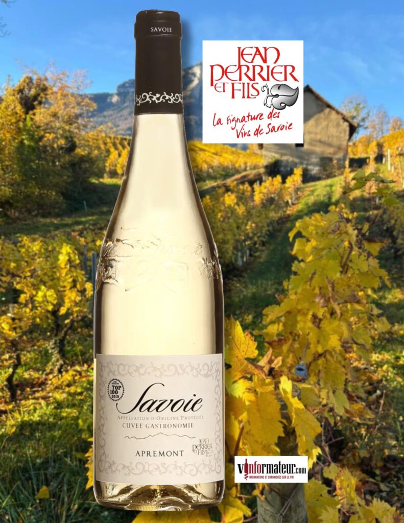 Jean Perrier & Fils, Apremont, Cuvée Gastronomie, Vin de Savoie, France, Savoie et Buguey, 2025 bouteille