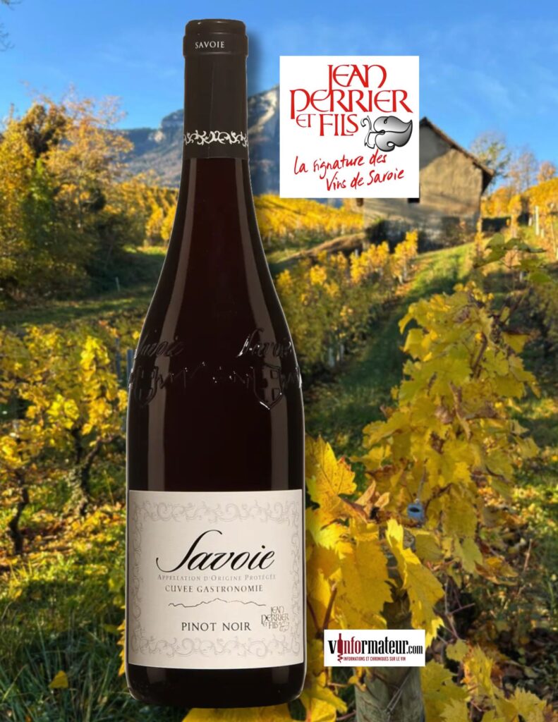 Jean Perrier & Fils, Pinot Noir, Cuvée Gastronomie, Vin de Savoie, France, Savoie et Buguey, 2025 bouteille