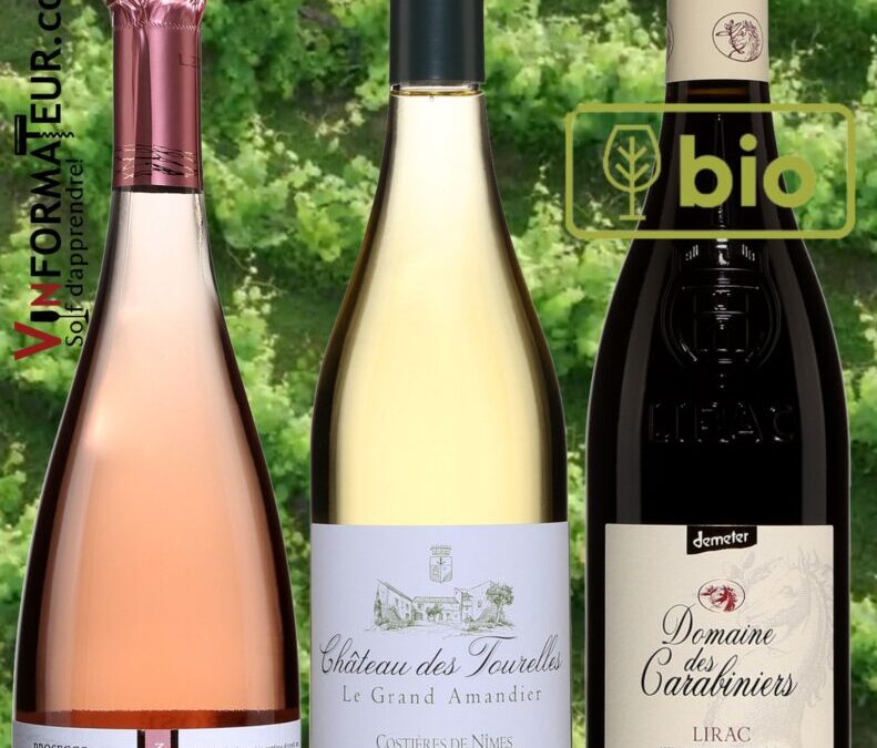 Un mousseux rosé, un blanc et un rouge pour vos repas des Fêtes.