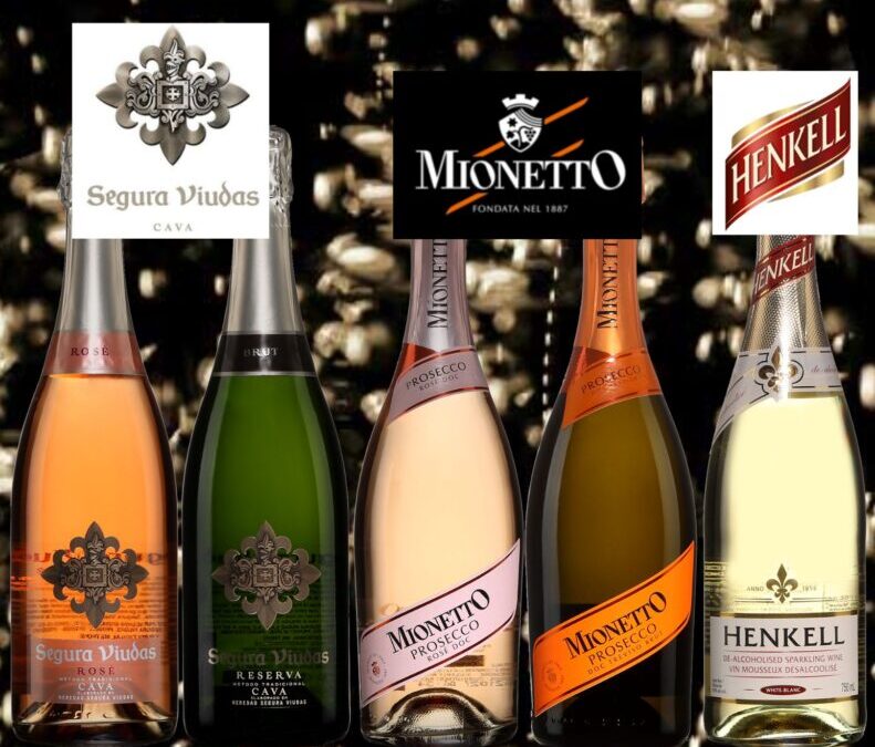 Cinq vins mousseux d’Espagne, d’Italie et d’Allemagne sous la barre des 20$!