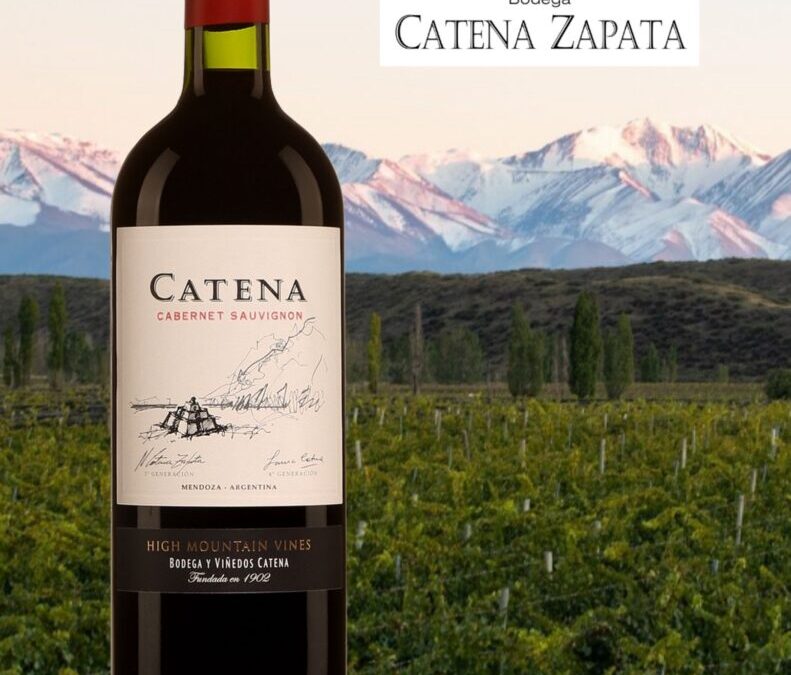 Un Cabernet-Sauvignon d’Argentine frais, charmeur et décadent de la maison Catena.
