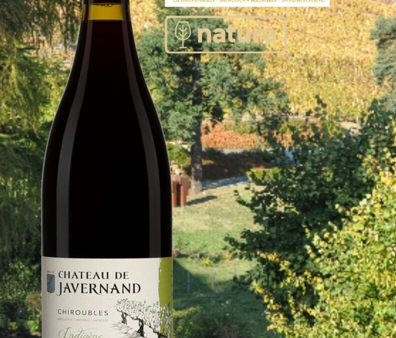 Indigène.Un Chiroubles nature épicé, fruité, juteux, tendu et étonnamment frais du Château de Javernand.