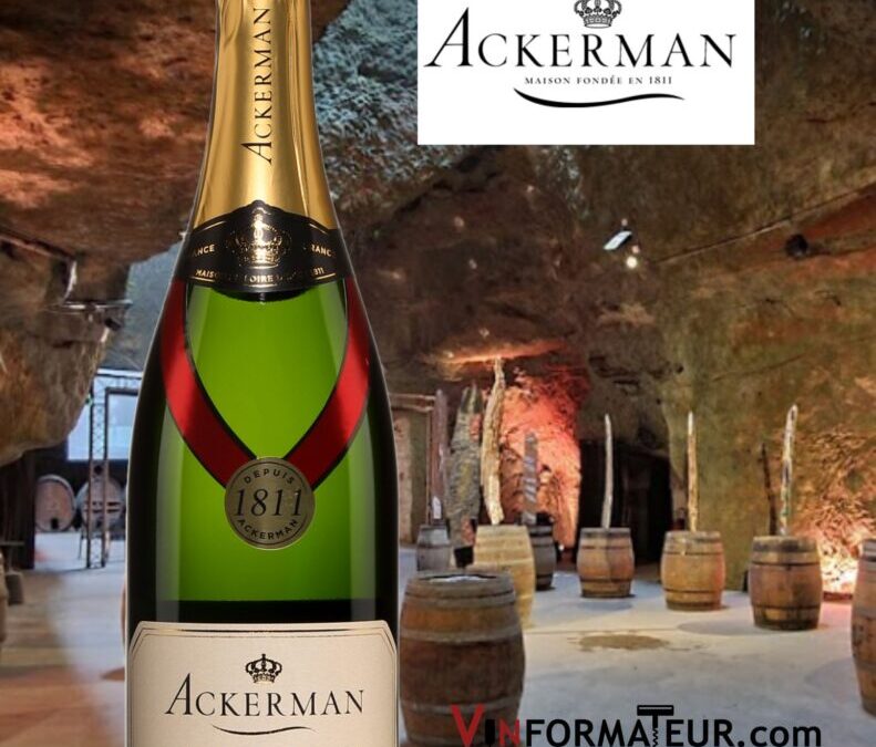 Une valeur sûre que ce Crémant de Loire Brut de la maison Ackerman.