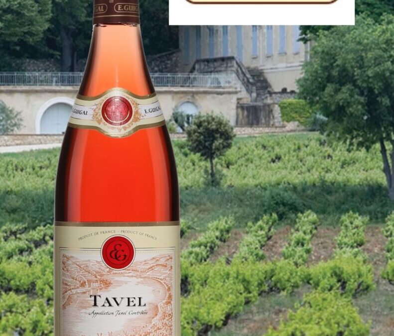 Un rosé Tavel haut de gamme! E. Guigal, 2020.