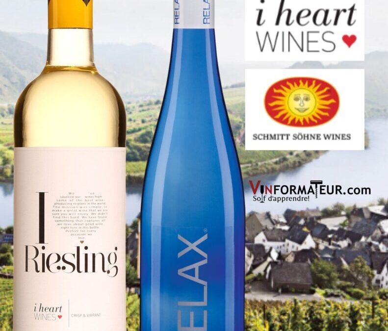 Deux Riesling d’Allemagne pour tous les jours!