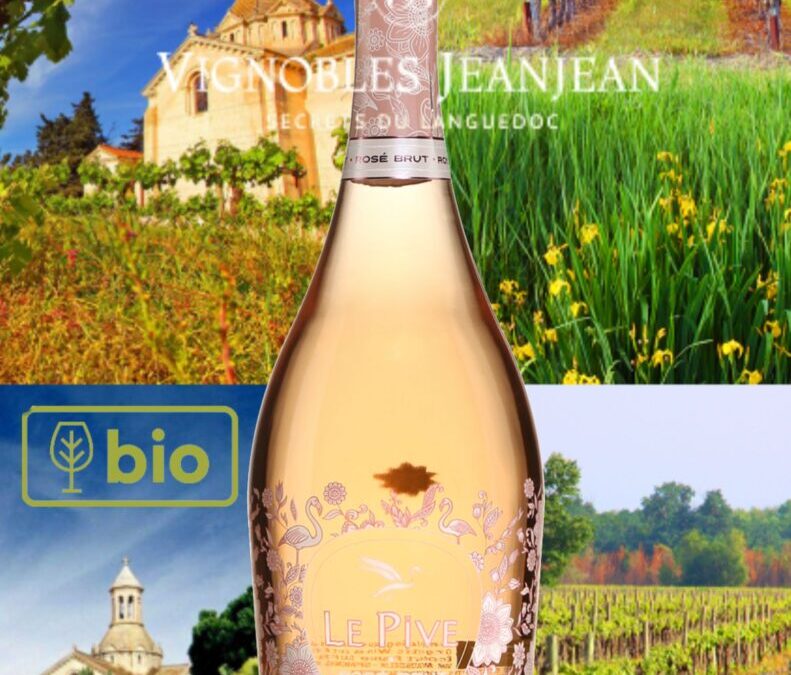 Le Pive, un ravissant vin effervescent Rosé Brut du sud de la France gorgé de soleil et de notes de fruits éclatantes!