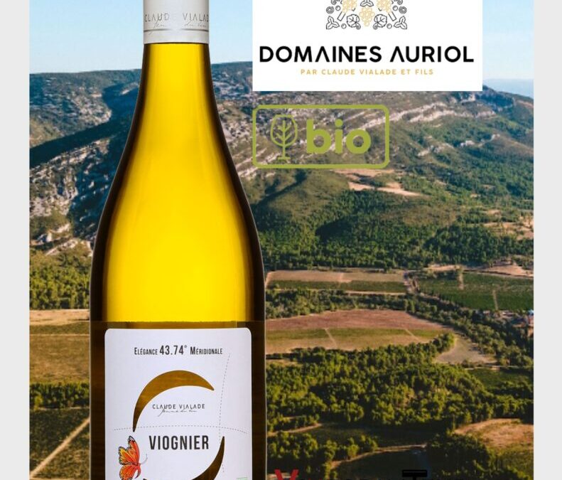 Aromatique, savoureux et bio! Viognier Élégance 43.74 2022.