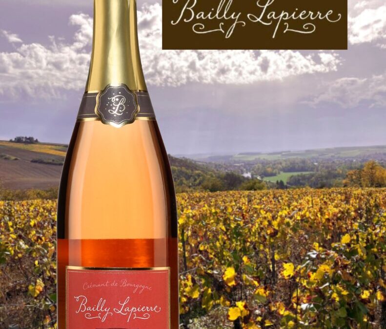 Crémant de Bourgogne, Bailly Lapierre Rosé Brut NM.