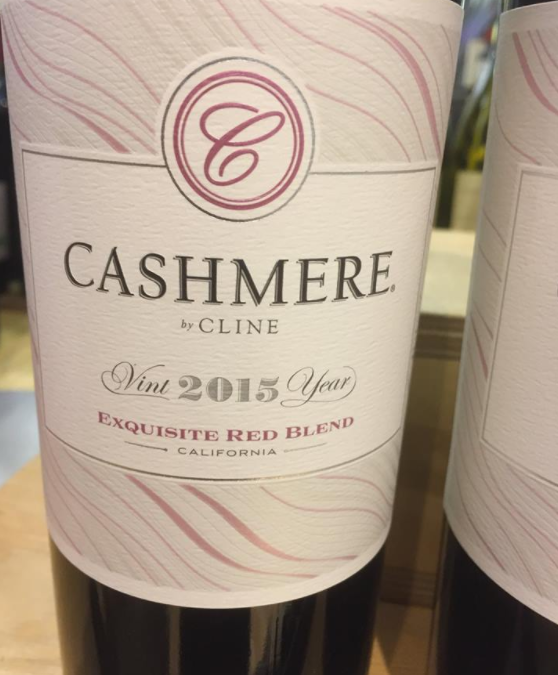 De Californie, le Cashmere, Exquisite Red Blend, 2015