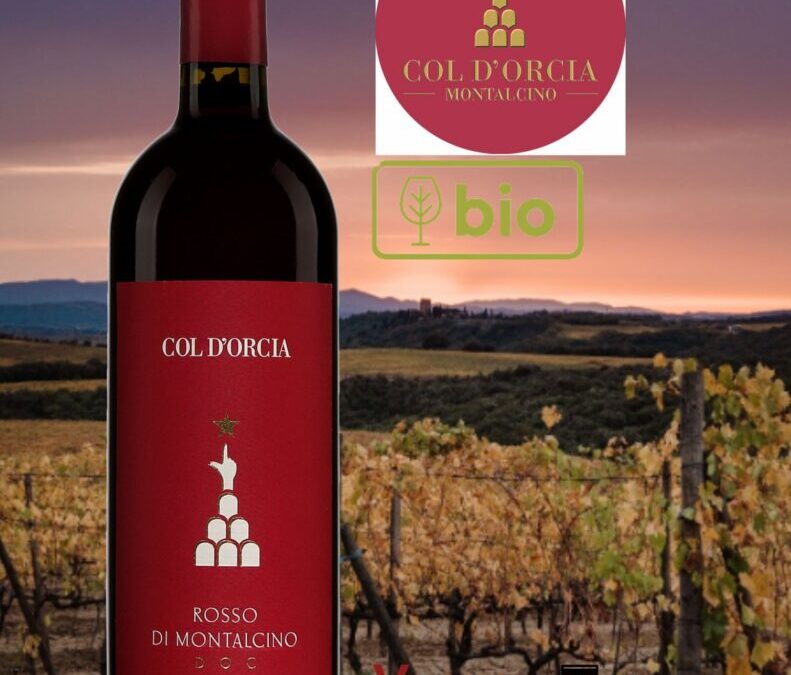 Col d’Orcia, Rosso di Montalcino 2020. Il offre un très bon rapport qualité/prix!
