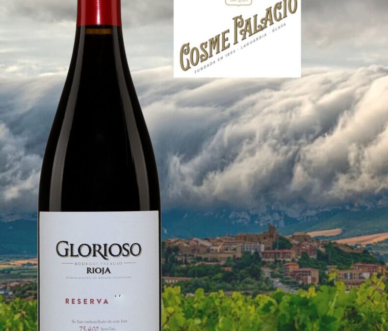 Un vin rouge de La Rioja capiteux et bien juteux! Glorioso, Reserva, 2017.