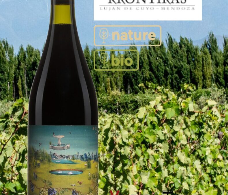 Un Malbec d’Argentine bio et nature. Krontiras Natural 2021.