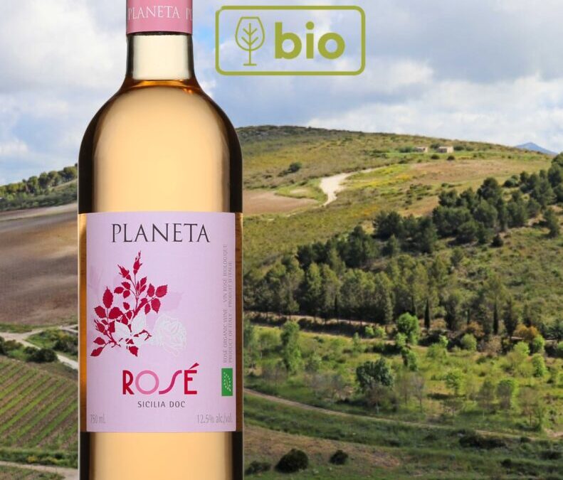 Un succulent rosé bio de la maison Planeta.