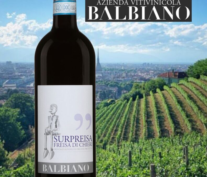 Un petit goût d’aventure? Essayez ce Freisa piémontais de la maison Balbiano.